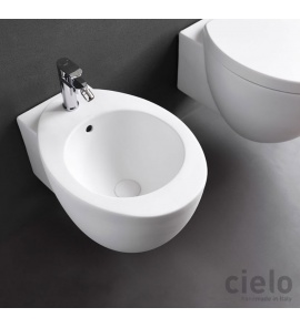 Cielo Le Giare Bidet wiszący z mocowaniem, Biały LGBS