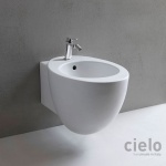 Cielo Le Giare Bidet wiszący z mocowaniem i otworem na baterie, Biały LGBSREV