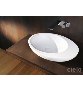 Cielo Le Giare Umywalka stawiana na blat 60x45cm Biały LGLA60