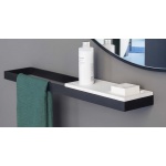 Cielo Półka z wgłębnieniem 12x30cm, prostokątna Biały ACMP2