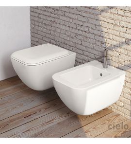 Cielo Shui Comfort Bidet wiszący 37,5x55 cm biały SHCOBS
