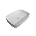 Cielo Shui Comfort Umywalka stawiana na blat 60x40 cm biała SHCOLAR60