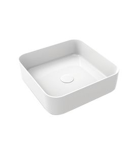 Cielo Shui Comfort Umywalka stawiana na blat 40x40 cm biała SHCOLAQ40