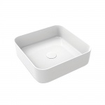 Cielo Shui Comfort Umywalka stawiana na blat 40x40 cm biała SHCOLAQ40