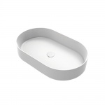 Cielo Shui Comfort Umywalka stawiana na blat 60x38 cm biała SHCOLAO60