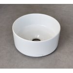Cielo Shui Comfort Umywalka okrągła ø25cm, Biały MILAT