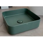 Cielo Shui Comfort Umywalka stawiana na blat 40x40 cm muschio SHCOLAQ40MU