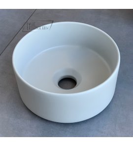 Cielo Shui Comfort Umywalka okrągła ø25cm, Biały MILATPM