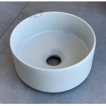 Cielo Shui Comfort Umywalka okrągła ø25cm, Biały MILATPM