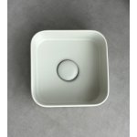 Cielo Shui Comfort Umywalka stawiana 25x25 z korkiem klik klak pomice MILAQPM+PIL01PM