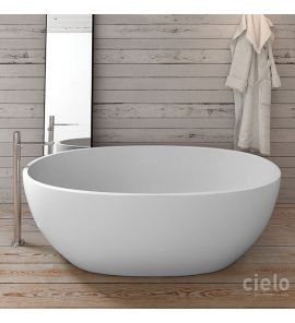 Cielo Shui Comfort Wanna wolnostojąca 170x87 cm biała SHCOBAT