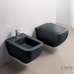 Cielo Shui Comfort WC wiszący 37,5x55 cm biały SHCOVSK