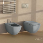 Cielo Shui Comfort WC wiszący 37,5x55 cm biały SHCOVSK
