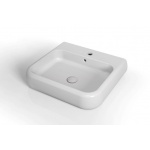 Cielo Shui Umywalka ścienna/nablatowa 54x48 cm biała SHLS54