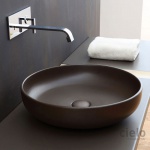 Cielo Shui Umywalka stawiana na blat 45x45 cm biała SHBA45