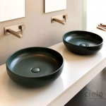 Cielo Shui Umywalka stawiana na blat 45x45 cm biała SHBA45