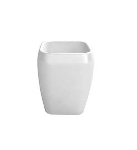 Cielo Shui Umywalka stawiana na blat 36x36 cm biała SHLAA