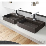 Cielo Smile Umywalka 50x46 cm prostokątna ścienna/stawiana Biały SMLAA50