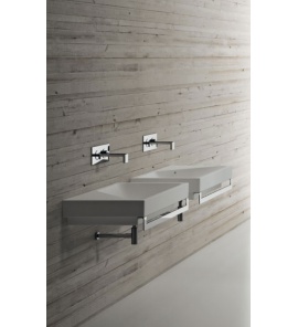 Cielo Smile Umywalka ścienna Biały SMLA75DX