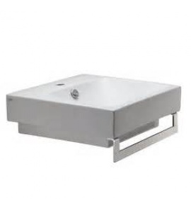 Cielo Smile Umywalka ścienna 48x48 cm Biały SMLA48