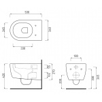 Cielo Smile Wc wiszący SMVSNW