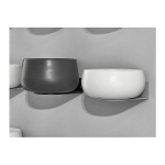 Cielo Tino e Tina Umywalka stawiana na blacie Biały BATO