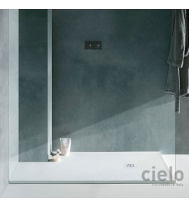 Cielo Venticinque Brodzik prostokątny 70x150cm Biały PDR15070