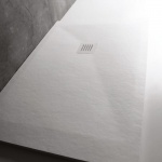 Cielo Venticinque Brodzik prostokątny 80x150cm Biały PDR15080