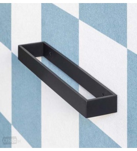 Cielo Wieszak na ręcznik 60 cm Czarny ACPR60