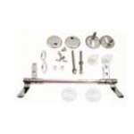 Cielo Windsor Zawiasy do deski zwykłej Chrom WINCE