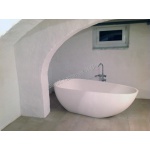 Galatea Egg wanna wolnostojąca kamienna 170/85 biały matt E17085BW01L-A