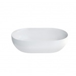 Clearwater Formoso Umywalka stawiana na blat 550x350 biała B1ACS 