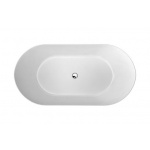 Clearwater Formoso Wanna wolnostojaca 1500x800 mm Biały mat N1ACSM