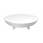 Clearwater Lacrima Wanna wolnostojąca Biała 169x80 cm N12