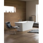 Clearwater Palermo Wanna wolnostojąca 152,4x75 cm Biała N4CCS