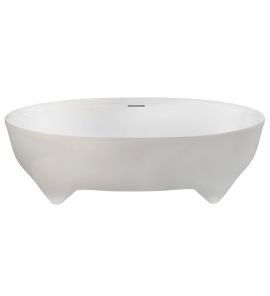 Clearwater Vigore Wanna Wolnostojaca 170x75 cm Biała N17