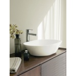 Clearwater Sontuoso Umywalka stawiana na blat 550x350 biała B5ECS