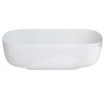 Clearwater Uno Wanna Wolnostojaca 155x72,5 cm Biała N27CS