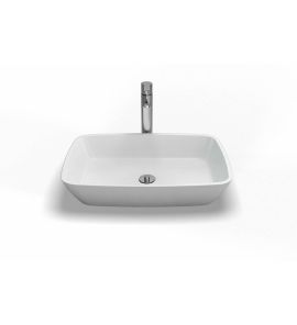 Clearwater Vicenza Umywalka stawiana na blat 590x390 biała B4D