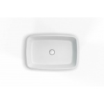 Clearwater Vicenza Umywalka stawiana na blat 590x390 biała B4D