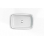 Clearwater Vicenza Umywalka stawiana na blat 590x390 biała B4D