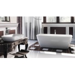 Clearwater Vicenza Piccolo Wanna wolnostojąca 160x75 cm Biała N6D