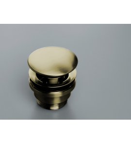 Cocoon Korek wannowy Klik-klak Brushed gold mono52gold