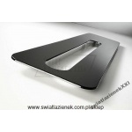 Cordivari Badge grzejnik łazienkowy 404x1604 mm kolor czarny R13 3540806100021-R13