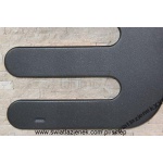 Cordivari Hand grzejnik dekoracyjny/łazienkowy 1200x514 mm kolor F15 Czarny brylant metaliczny 3540806100011-F15