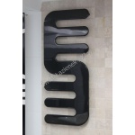 Cordivari Hand grzejnik dekoracyjny/łazienkowy 1200x514 mm kolor R13 czarny 3540806100011-R13