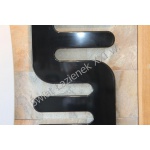 Cordivari Hand grzejnik dekoracyjny/łazienkowy 1200x514 mm kolor R13 czarny 3540806100011-R13