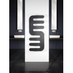 Cordivari Hand grzejnik dekoracyjny/łazienkowy 1200x514 mm kolor F15 Czarny brylant metaliczny 3540806100011-F15