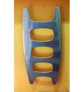 Cordivari Movie grzejnik dekoracyjny/łazienkowy 1130x510 mm kolor srebrny połysk 3540806100002-CR 