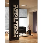 Cordivari Totem White Vertical Grzejnik łazienkowy 280x2000 mm biały/czarny 3601450000578